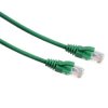 Patchcord LAN UTP kat. 6, 1 m, zielony, wtyki RJ45