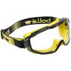 Bolle Safety UNIVGN10W Yellow Vented Universal Goggles - PLATINUM® Clear