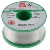 Lut bez ołowiu średnica 0.25mm RS PRO 0% Pb temp. topnienia 228°C 250g 0.5% Cu 99.5% Zn