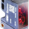 Czujniki fotoelektryczne Retrorefleksyjny w obudowie prostokątnej Baumer NACISNĄĆ/POCIĄGNĄĆ zakres 3,5 m LED