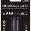 Akumulatorki Panasonic Eneloop PRO NEW R03 AAA 930mAh BK-4HCDE/2BE (blister) - 2 sztuki