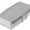ABS enclosure, (L x W x H) 158 x 95 x 33 mm, gray white (RAL 9002), IP65, A9408338