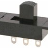 C & K Switches S112032SS03Q Slide Switch S Series Przełącznik suwakowy 125 V/AC, 125 V/DC 6 A 1 x wł/(wł) 1 szt. towar p