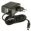 Adapter AC/DC Uwy 18V dc Iwy 830mA Złącze 2,1 x 5,5 x 11 mm, biegun dodatni w środku 15W typ wtyczki: Typ C