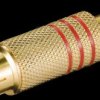 11616 RCA plug, color coding red, contacts gold plated
