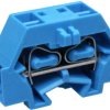 4-wire terminal, spring-clamp connection, 0.08-1.5 mm², 1 pole, 18 A, 6 kV, blue, 260-334