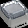 6U07060604737 Industrial housing, 60 x 60 x 40.1mm, IP65, light gray