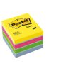 Post-it 2051-U Sticky Notes 51x40mm Ultra Blue Yellow Green Pink 400 Sheets