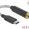 66302 Converter USB C plug to 4.4 mm 5-pin jack socket