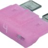Automotive flat fuse, 4 A, 32 V, pink, (L x W x H) 19.1 x 5.1 x 18.8 mm, 0287004.PXCN