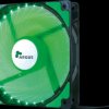 88885414 Inter-Tech Argus housing fan, 120 mm, LED green