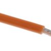 Przewód jednożyłowy linkowy 0.62 mm² Pomarańczowy Alpha Wire PTFE 20 AWG 600 V dł. 30m 19/0,20 mm +200°C MIL-W-16878/4,