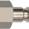 Nipple, L 33 mm, 35 bar, steel, for jacks, 141551