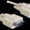 82980 Cable serial, SUB-D 9, 1 m, plug/plug