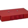 Puszka przeciwpożarowa PIP-2AN R3x3x4 prostokątna, E90, rozgałęźna, wymiary 103x30x197mm, czerwony 84622656