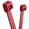 Cable tie, fluoropolymer, (L x W) 188 x 4.8 mm, bundle-Ø 1.5 to 48 mm, brown, UV resistant, -60 to 125 °C, PLT2S-M702Y
