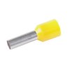KOŃCÓWKA TULEJKA IZOLOWANA KOŃCOWA CZĘŚĆ 6mm ŻÓŁTA 10szt