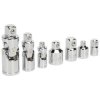 Sealey AK2737 Universal Joint & Socket Adaptor Set 7pc 1/4", 3/8" & 1/2"Sq Drive