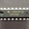 CMOS 4026 DIP16/25 TI CD4026BE