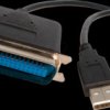 ICUSB1284 Adapter cable USB A to 36-pin Centronics, 1,8 m