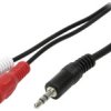 Audio kabel LogiLink CA1047 CA1047, RCA/Cinch, Jack, 0.20 m