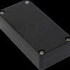 1551WKBK Waterproof miniature case, 80 x 40 x 22 mm, black
