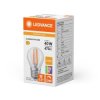 Żarówka LED P45 E27 4.2W = 40W 470lm 2700K Ciepła Biała FILAMENT ŚCIEMNIALNA LEDVANCE