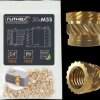 GE-M5SX58-001 3D printing, threaded inserts, M5x5.8 (short), pack of 50