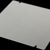 Base plate, aluminum, (L x W x H) 178 x 178 x 1 mm, natural, for series 1444, 1434-77