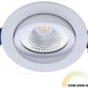 ED-10081 LED recessed spotlight, dimmable, 5 W, 520 lm, CCT, round, white