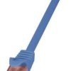 kabel LAN LogiLink CQ2076U, 1 szt., RJ45, CAT 6, U/UTP, 5.00 m, niebieski