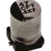 Aluminiowy kondensator elektrolityczny 47μF 16V dc SMD Panasonic roztaw: 1mm 4 (Dia.) x 5.8mm