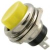 Przycisk monostabilny OFF-(ON) żółty