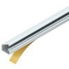 Mini cable duct, (L x W x H) 2000 x 12 x 7 mm, PVC, white, LCD71.6, 1 piece with 2 meters