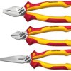 Wiha Zangen Set Industrial electric Kombi-, Flachrundzange, Seitenschneider 3-tl