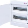 Rozdzielnica podtynkowa 24 modułowa 2x12M drzwi pełne IP40 ECM24PO-s 001101078 ETI