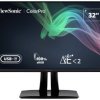 Viewsonic VP3256-4K Monitor EEK G (A - G) 80 cm (31.5 cal) 3840 x 2160 px 16:9 5 ms DisplayPort, HDMI, USB-C® LCD (IPS)