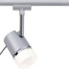 Lampa do systemu szynowego, wysokonapięciowego Paulmann Pipe 97612 GU10 10 W LED chrom (matowy), chrom
