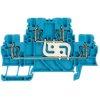 Multi level terminal block, spring balancer connection, 0.5-1.5 mm², 17.5 A, 6 kV, blue, 1791140000