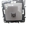 Niloe gniazdo komp. białe 1XRJ45 664571