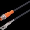 Temperature probe, cable, PUR, 2 m, -40 to 90 °C, Ø 10 mm, Pt100 sensor, TS2229