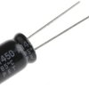 Kondensator 100μF 50V dc Radialny, Otwór przelotowy Rubycon roztaw: 3.5mm 8 (Dia.) x 11.5mm