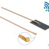 12609 WLAN Antenna MHF® I plug RG-178 1 m PCB internal self adhesive
