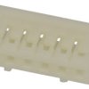 Gniazdo; HS-06; 6 torów; proste; 2,00mm; na przewód; RoHS