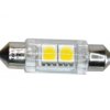 Żarówka LED walcowa C5W 36mm zimny biały 12V FT10x36 2smd5050