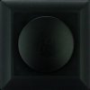 ED-10002B Dimming knob, black, incl. central plate and frame