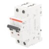 Wyłącznik nadprądowy, 230/400VAC, Prąd znamionowy: 50A, 2-biegunowy, 6kA, szczelność IP20 2CDS252001R0504