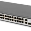 Ethernet switch, unmanaged, 24 ports, 100 Mbit/s, 100-240 VAC, DN-95343