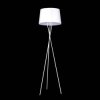 Lampa stojąca trójnóg metalowy REMI WHITE 174cm, z białym abażurem K-4363 Kaja Lighting