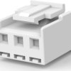 Socket header, 3 pole, pitch 3.96 mm, straight, natural, 1744416-3